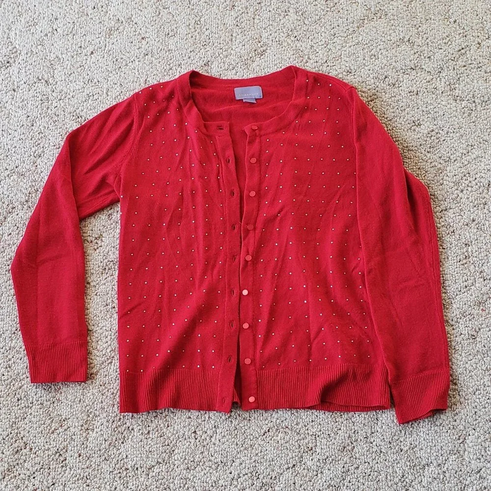 Red Cardigan - Picture 1 of 2